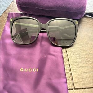 Gucci Black Sunglasses